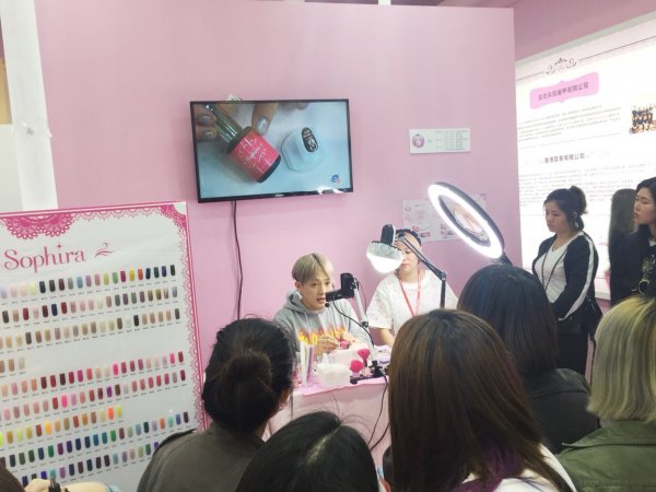 海外中国美容展示会ネイル
