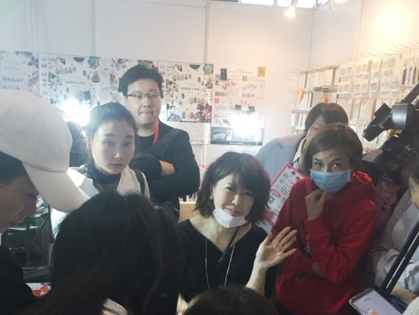 海外中国美容展示会ネイル