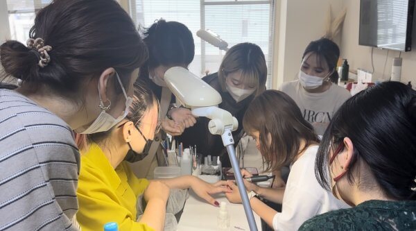 フィルイン研修を行いました＠千葉｜ネイルサロン開業・経営ならビオネイル