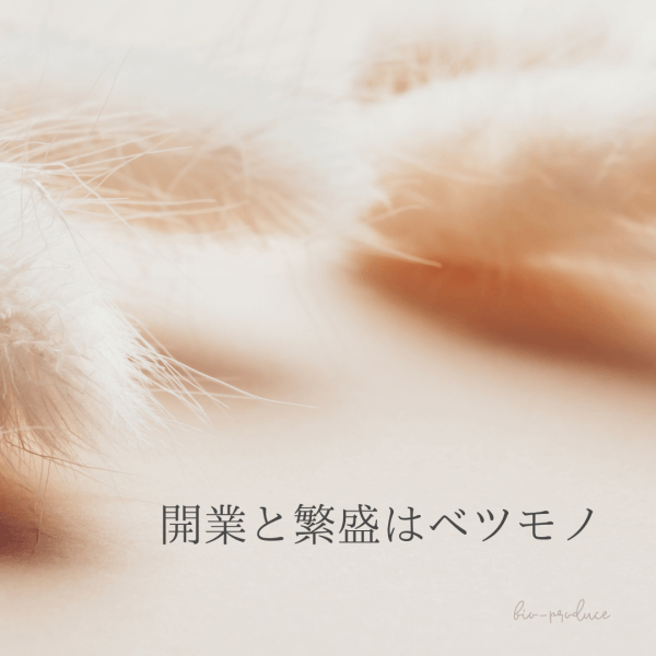 開業することと繁盛するかどうかはベツモノ｜ネイルサロン開業・経営ならビオネイル