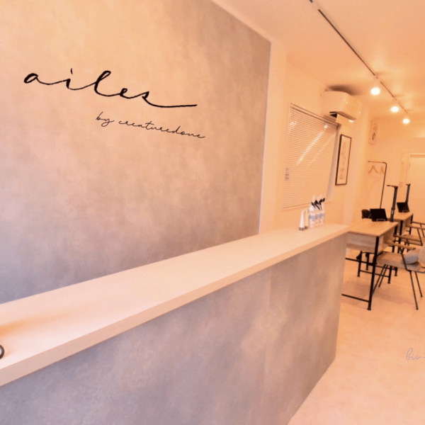 2店舗目 / 千葉県柏市【nail&eyebrow ails by creaturedoue】