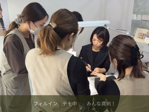 【出張講習】フォルム＆時短フィルイン・マニュアル化研修を行いました｜ネイルサロン開業・経営ならビオネイル