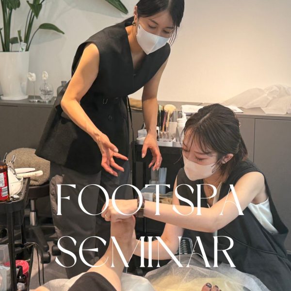 【人気研修】『フットスパ（フットエステ）』導入研修を行いました｜ネイルサロン開業・経営ならビオネイル